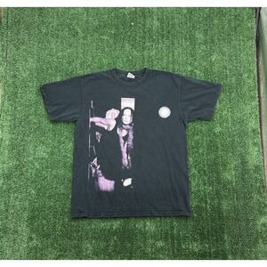 Vtg. Orig. 1999 Tori Amos 5.5 Weeks Tour Black T-Shirt Concert Tour Dates sz L